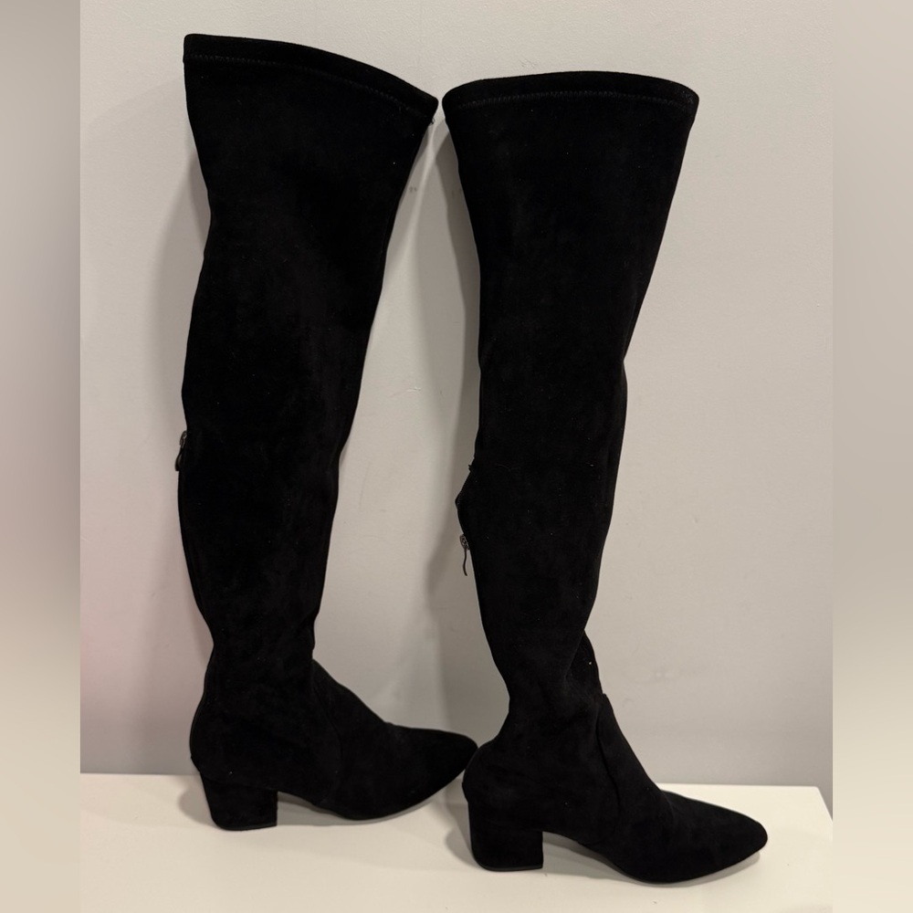 Women’s Black Over-the-Knee Boots 	
Mtzyoa Over the Knee Boots